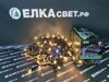 Световой занавес для улицы Бахрома 5.0х0.7 220+F Тепло-белых диодов