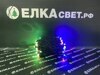 Электрогирлянда уличная 100 больших диодов мульти 10м. IP-65. XM-100 RGB-BK